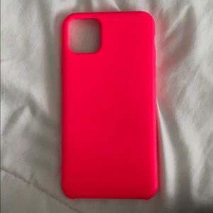 neon pink iphone 11 pro max case